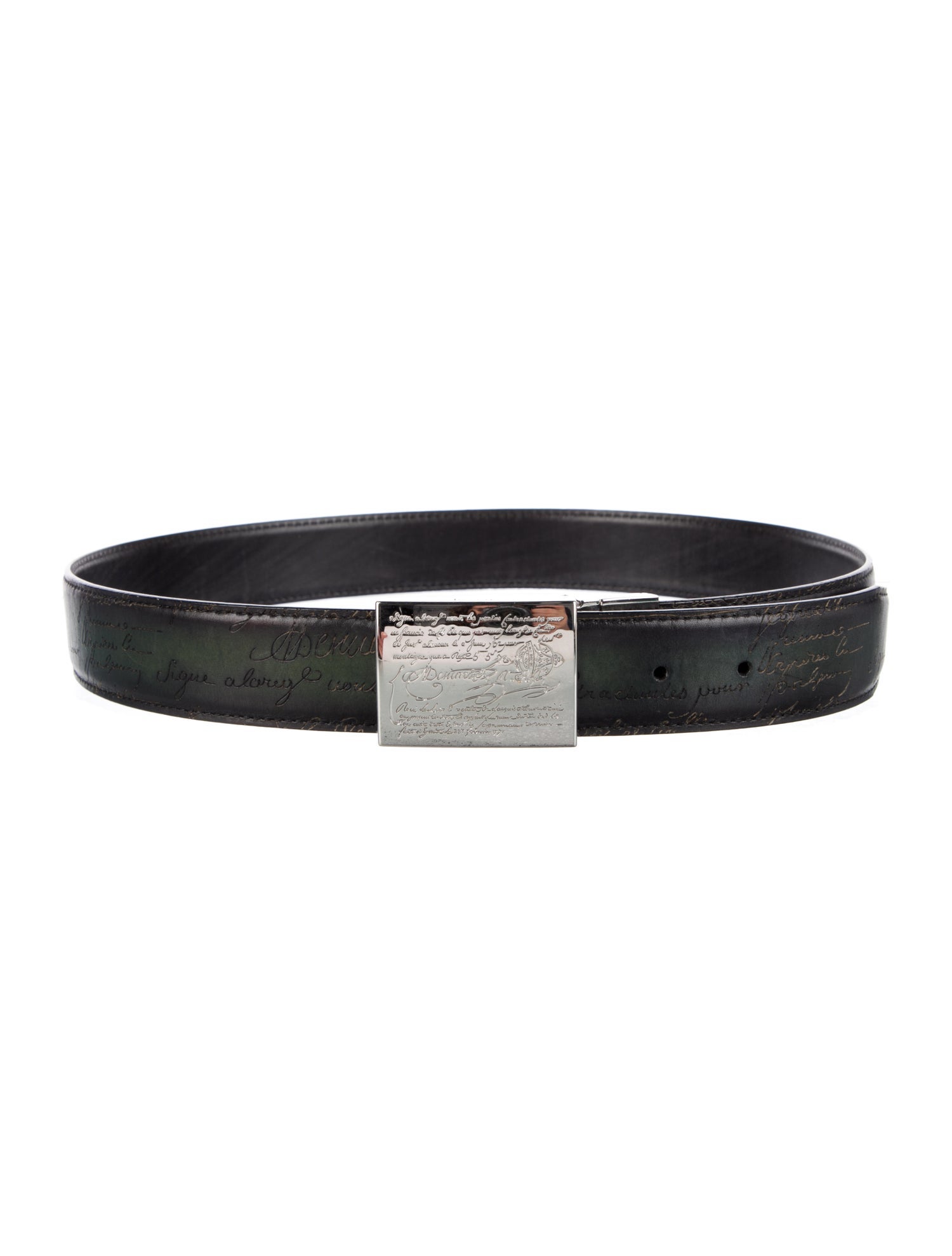 Berluti Leather Belt Kit