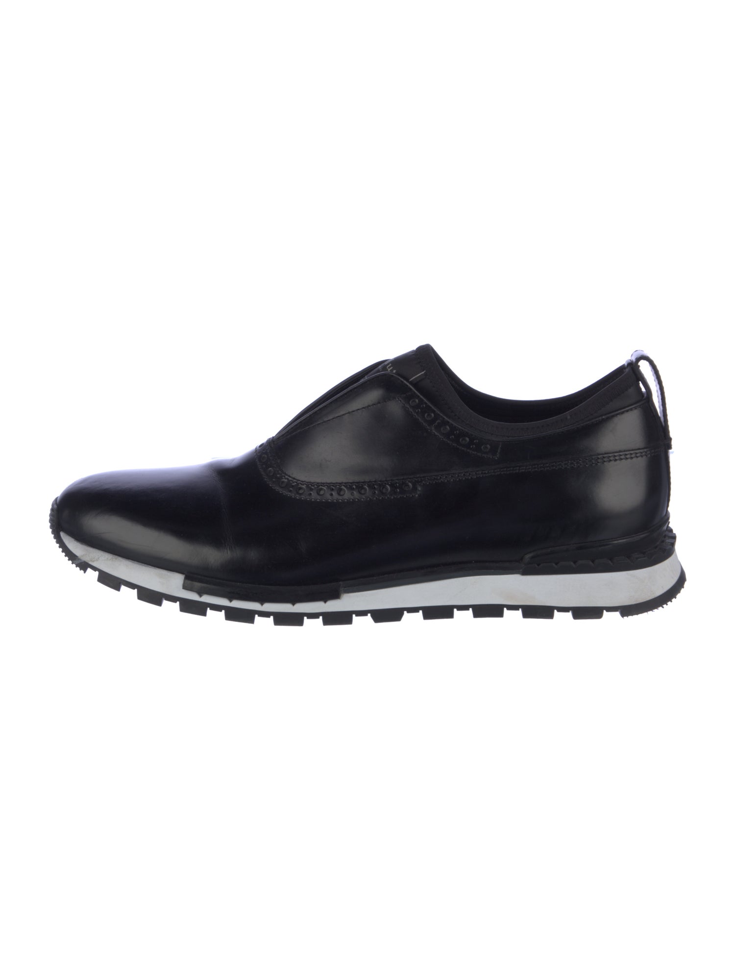 Berluti Patent Leather Athletic Sneakers
