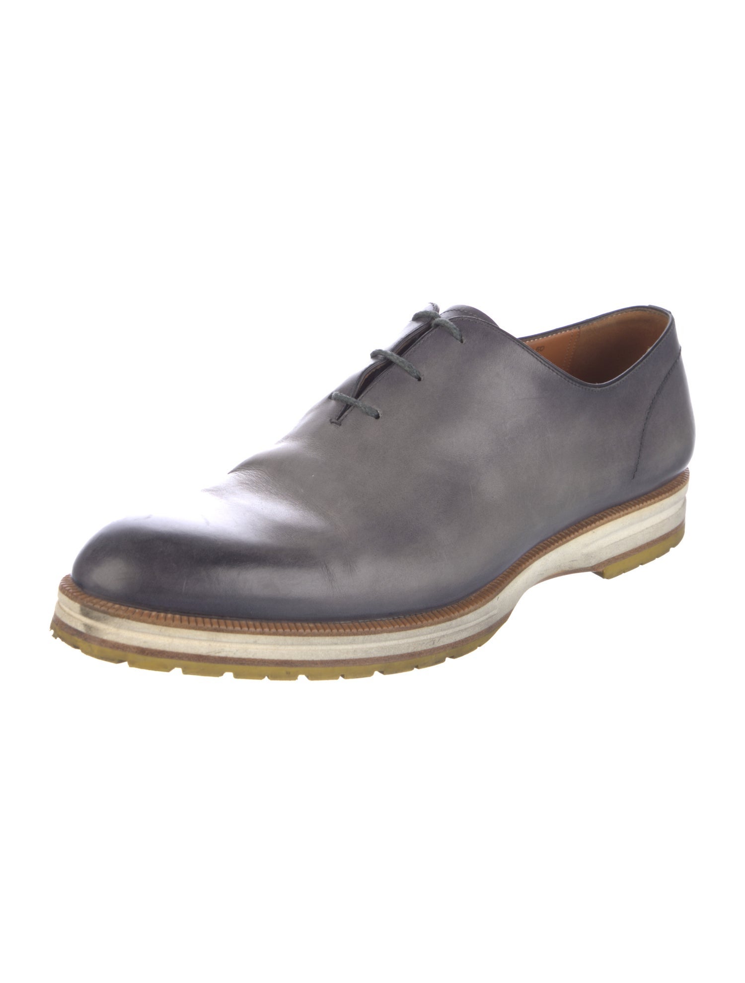 Berluti Leather Oxfords