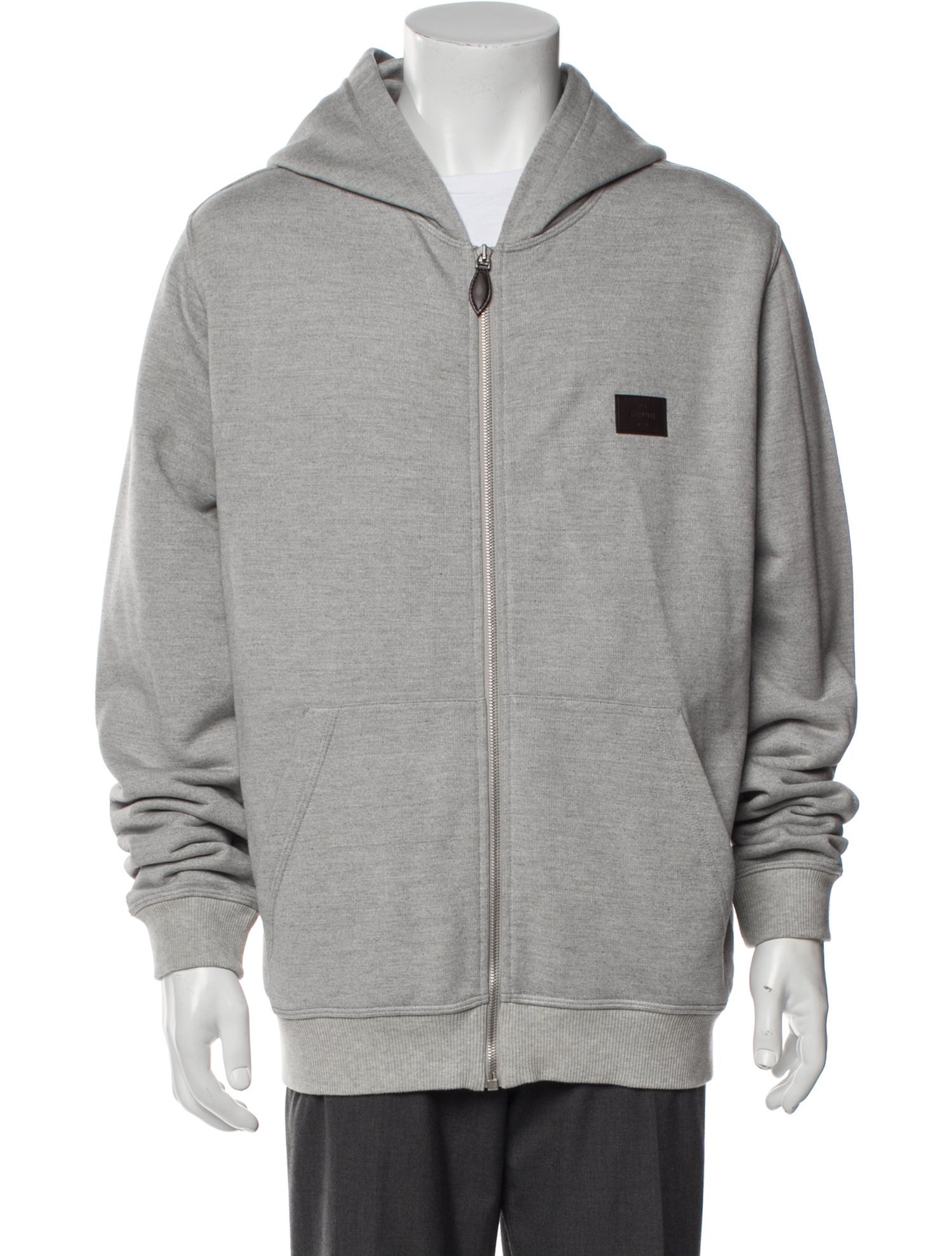 Berluti V-Neck Long Sleeve Hoodie