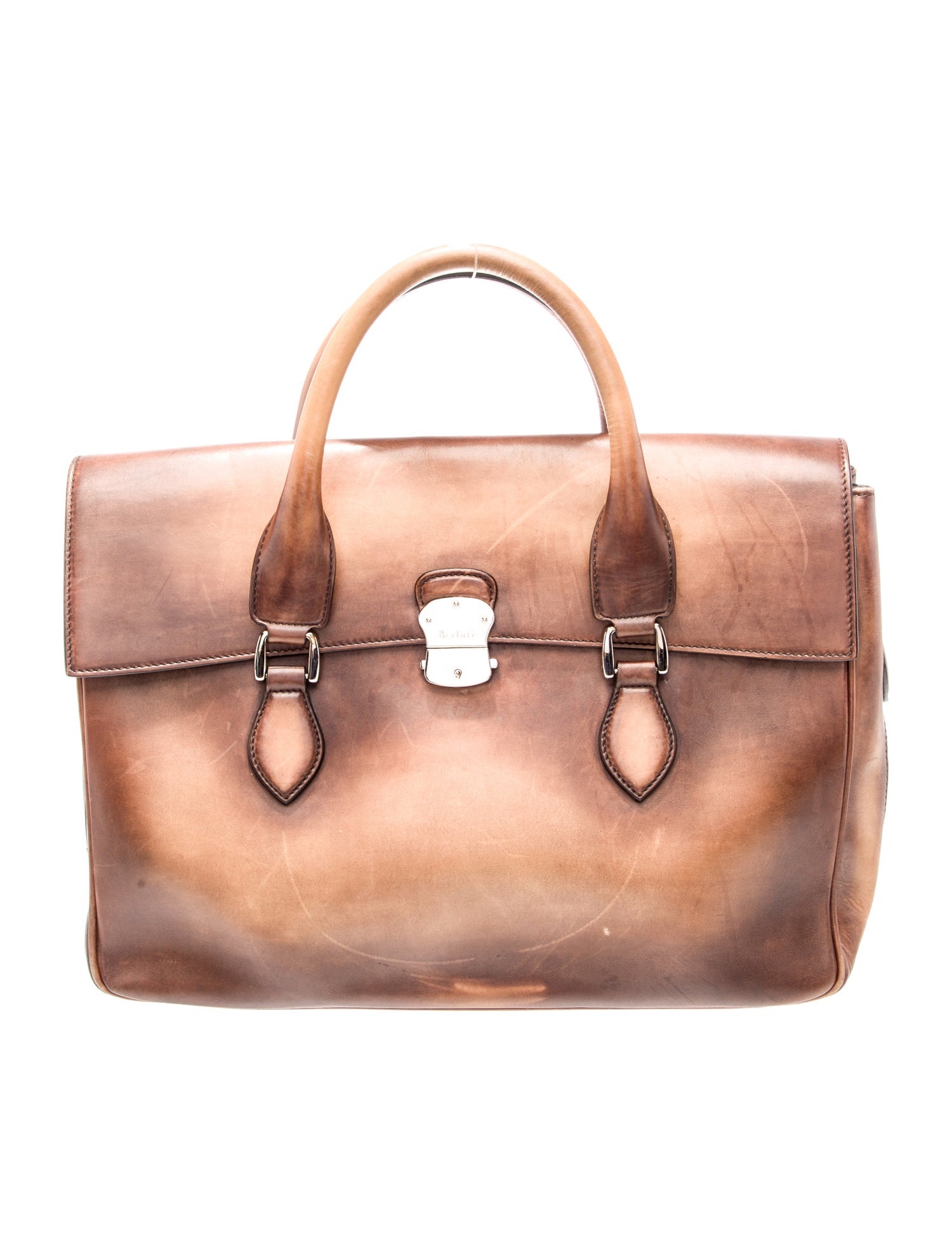 Berluti Leather Briefcase