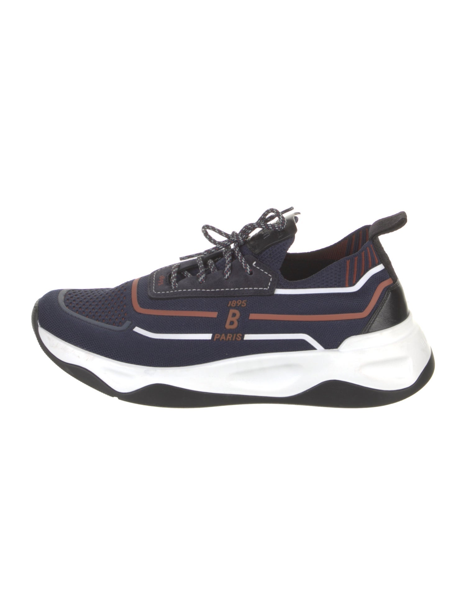 Berluti Leather Printed Sneakers