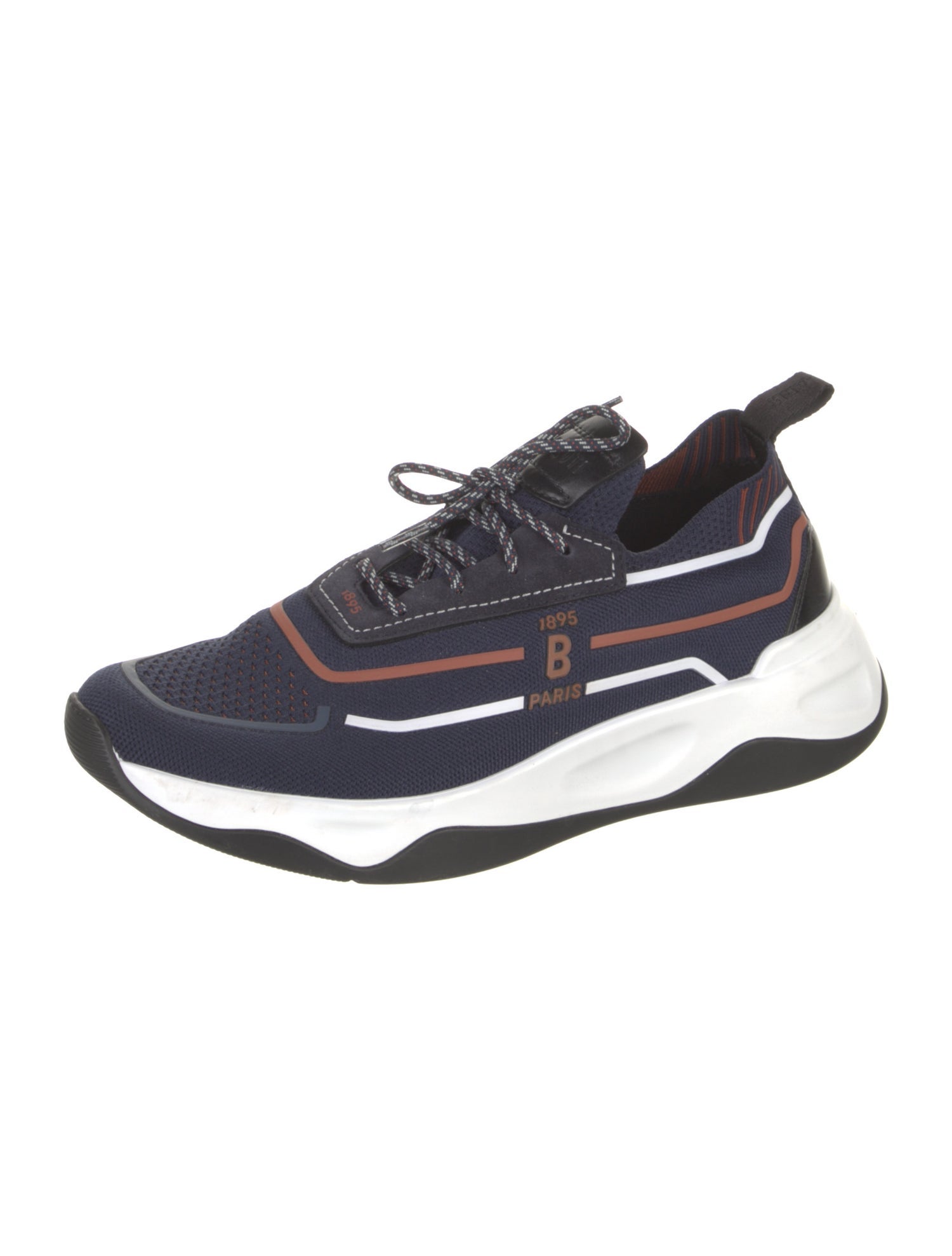 Berluti Leather Printed Sneakers