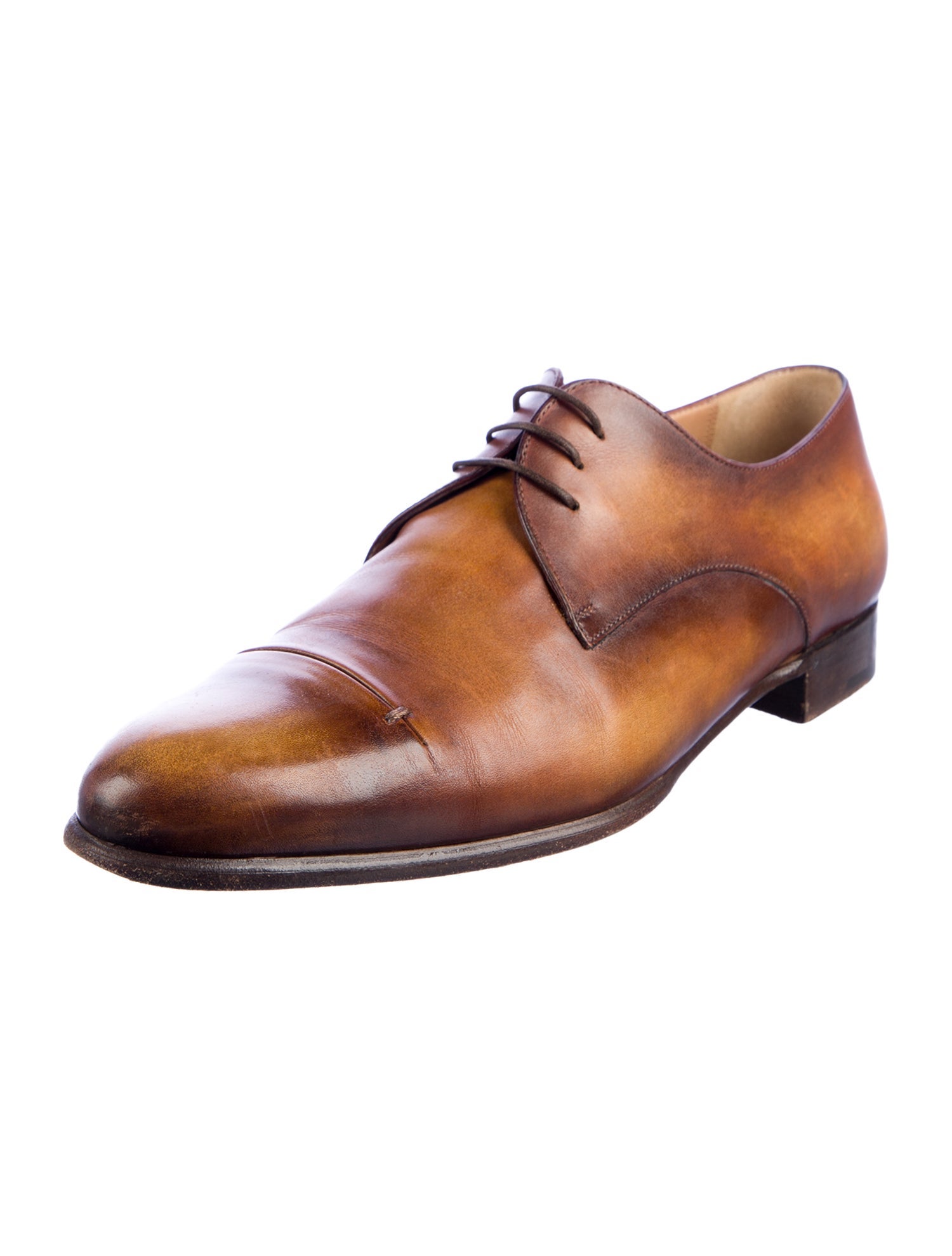 Berluti Leather Derby Shoes