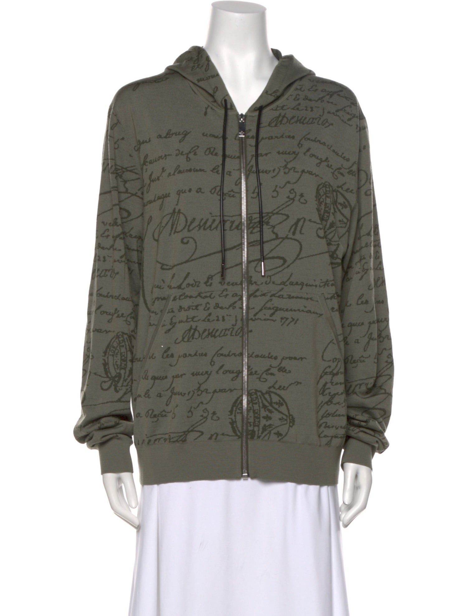 Berluti Wool V-Neck Sweatshirt