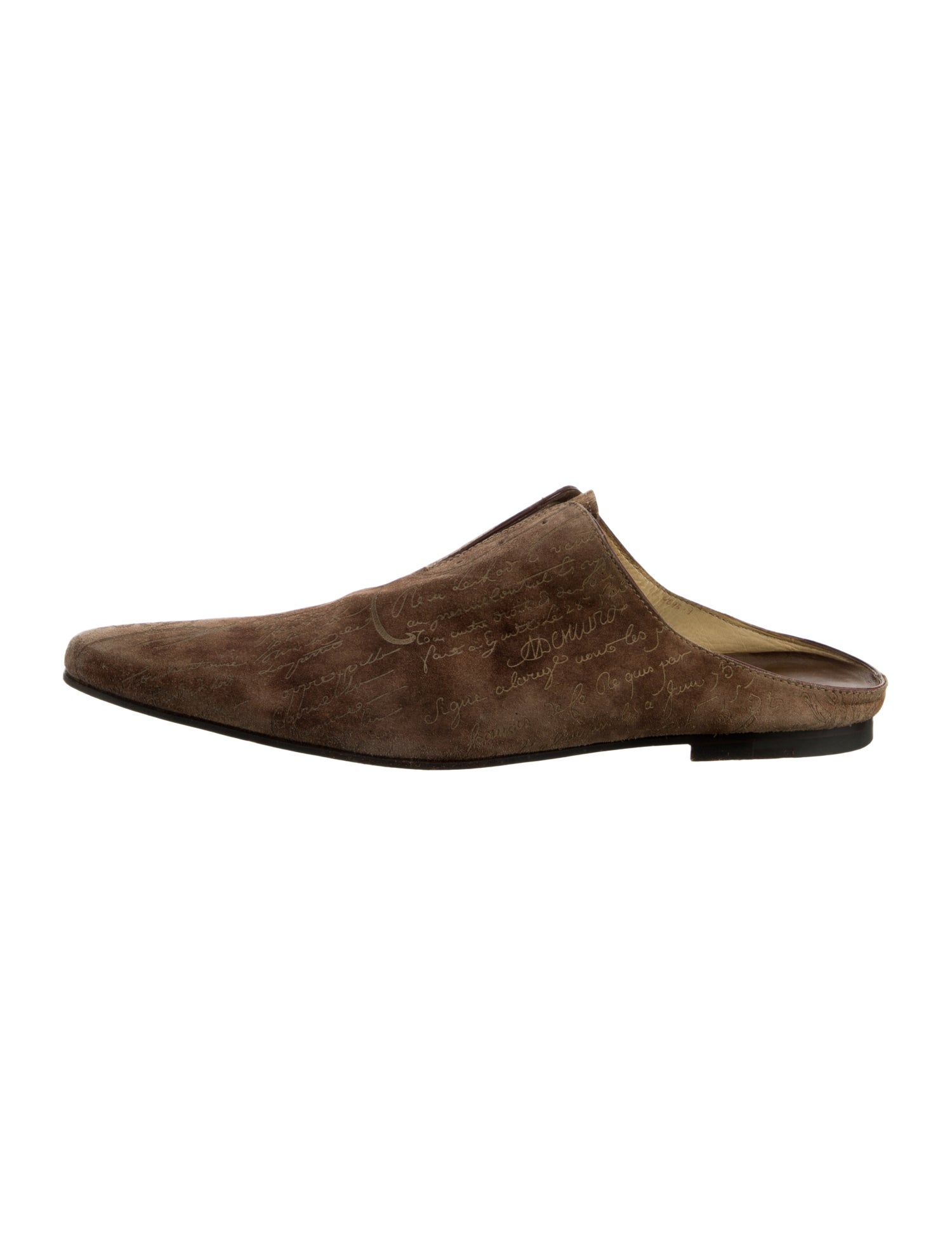 Berluti Suede Slippers