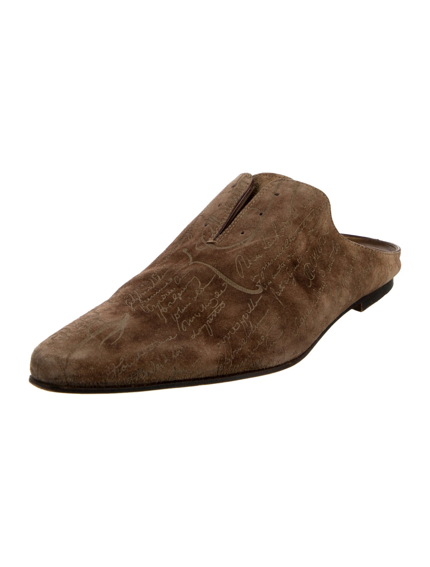 Berluti Suede Slippers