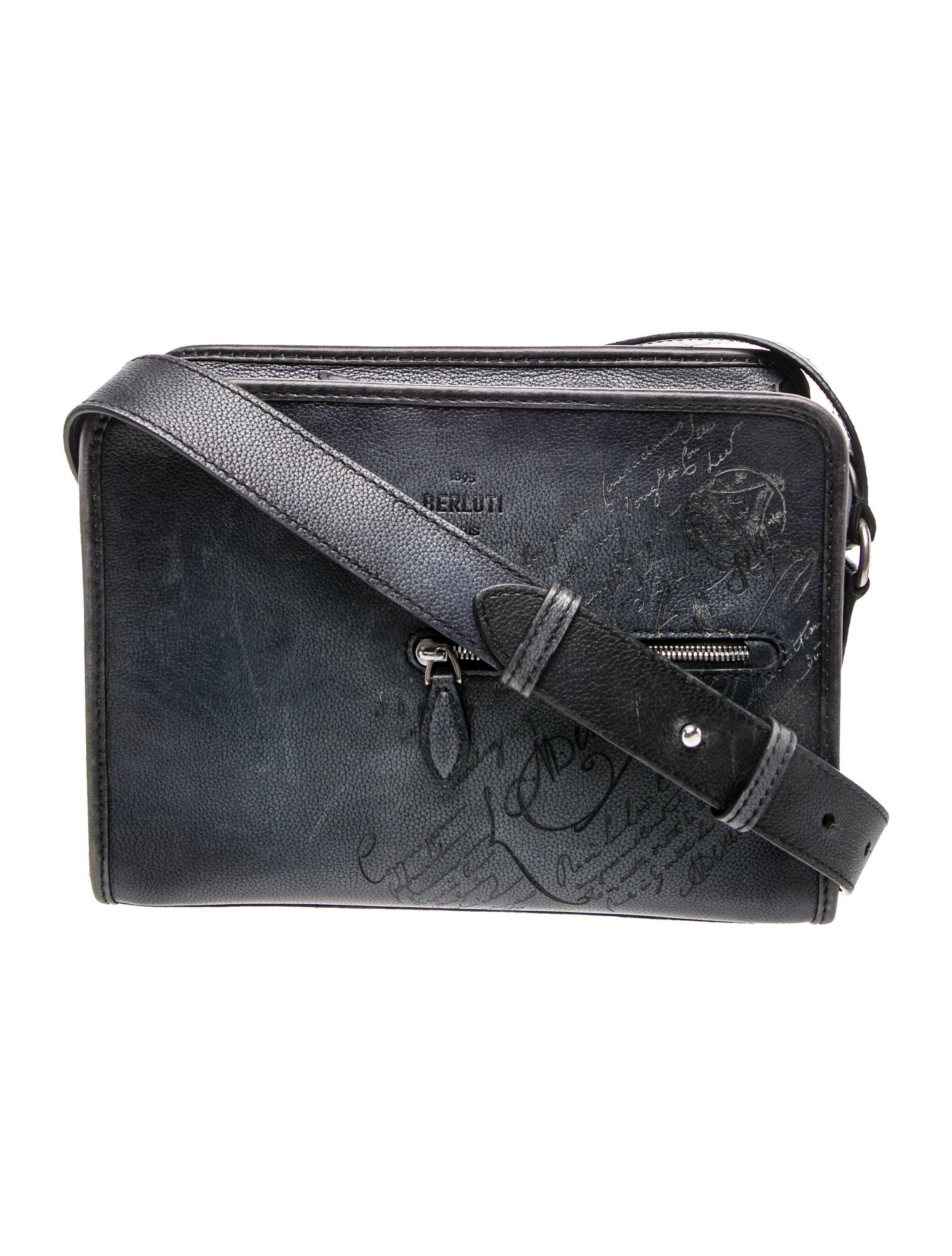 Berluti Leather Crossbody Bag