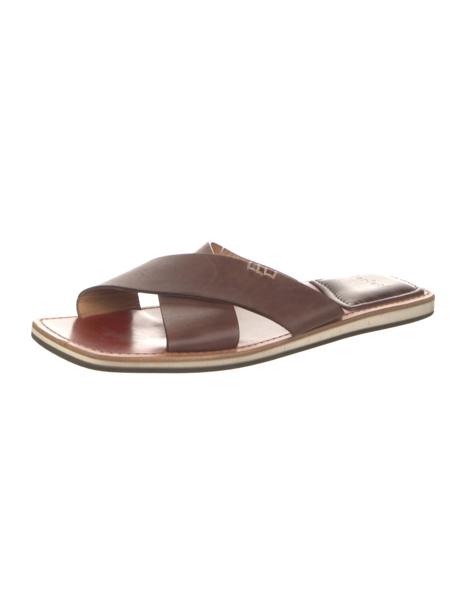 Berluti Leather Slides