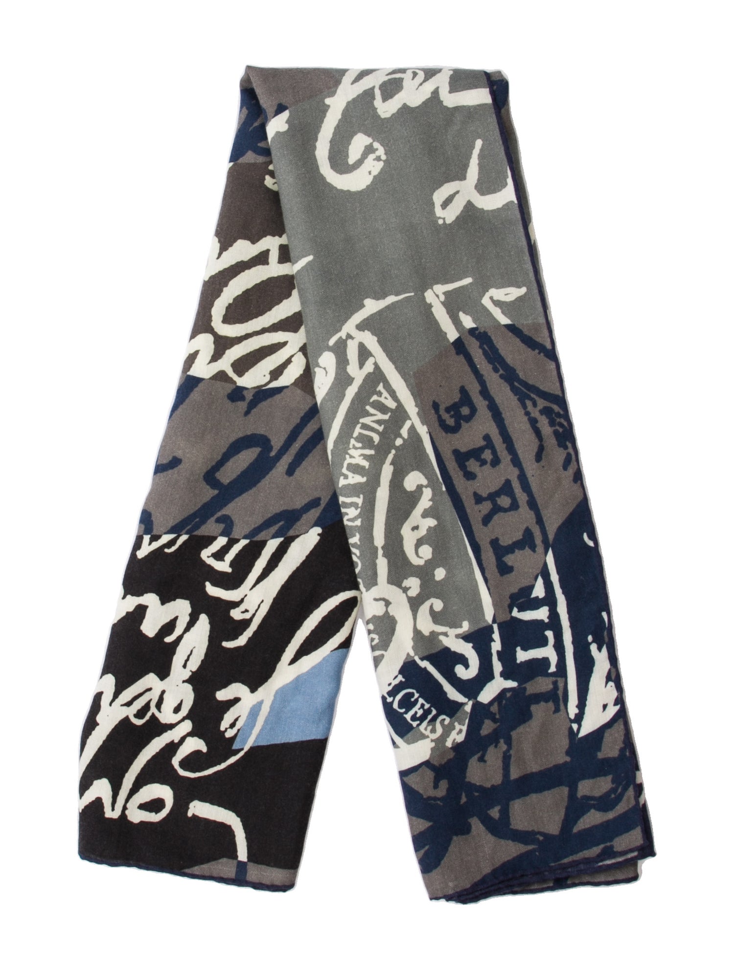 Berluti Cashmere Printed Scarf