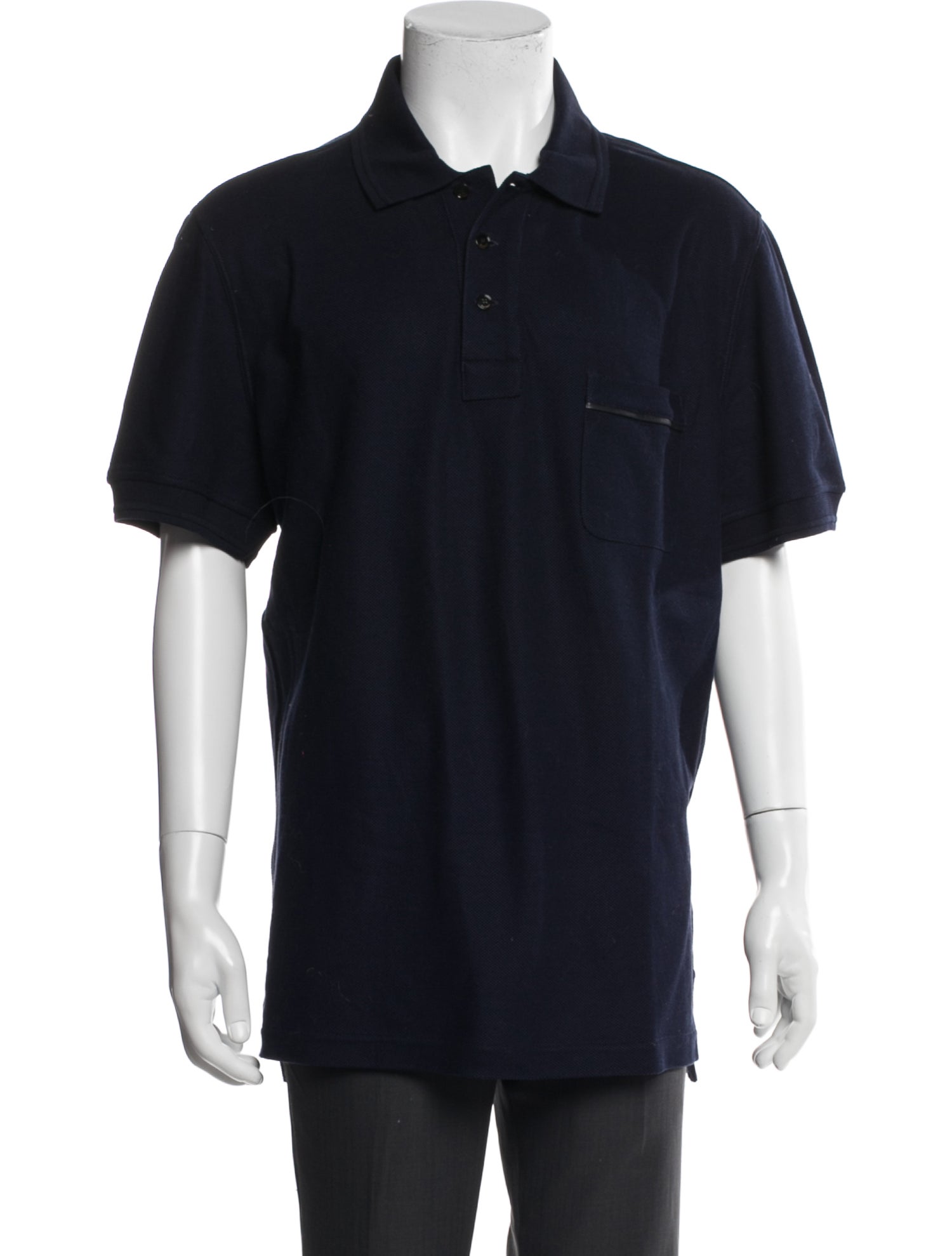 Berluti Collar Short Sleeve Polo Shirt