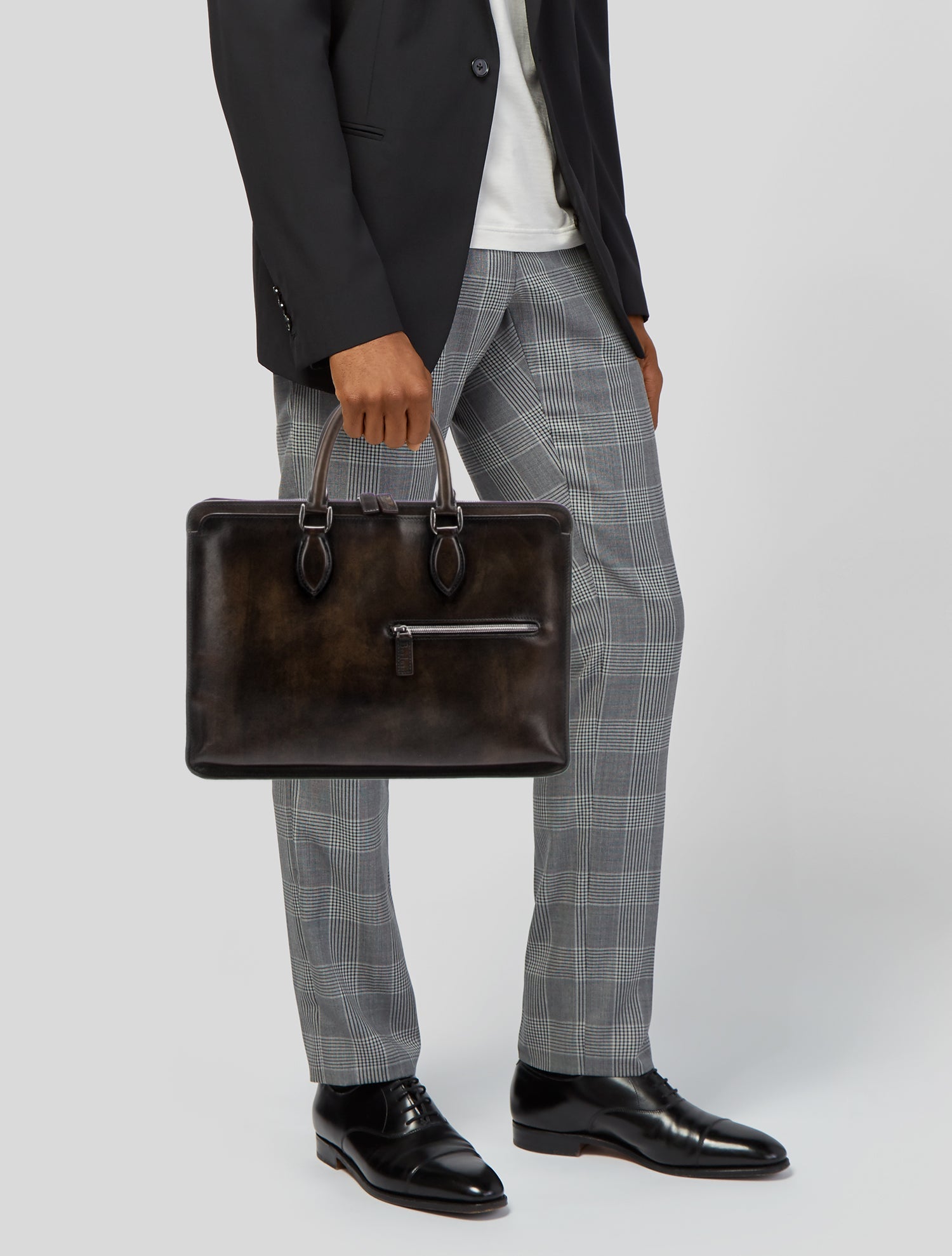 Berluti Leather Briefcase