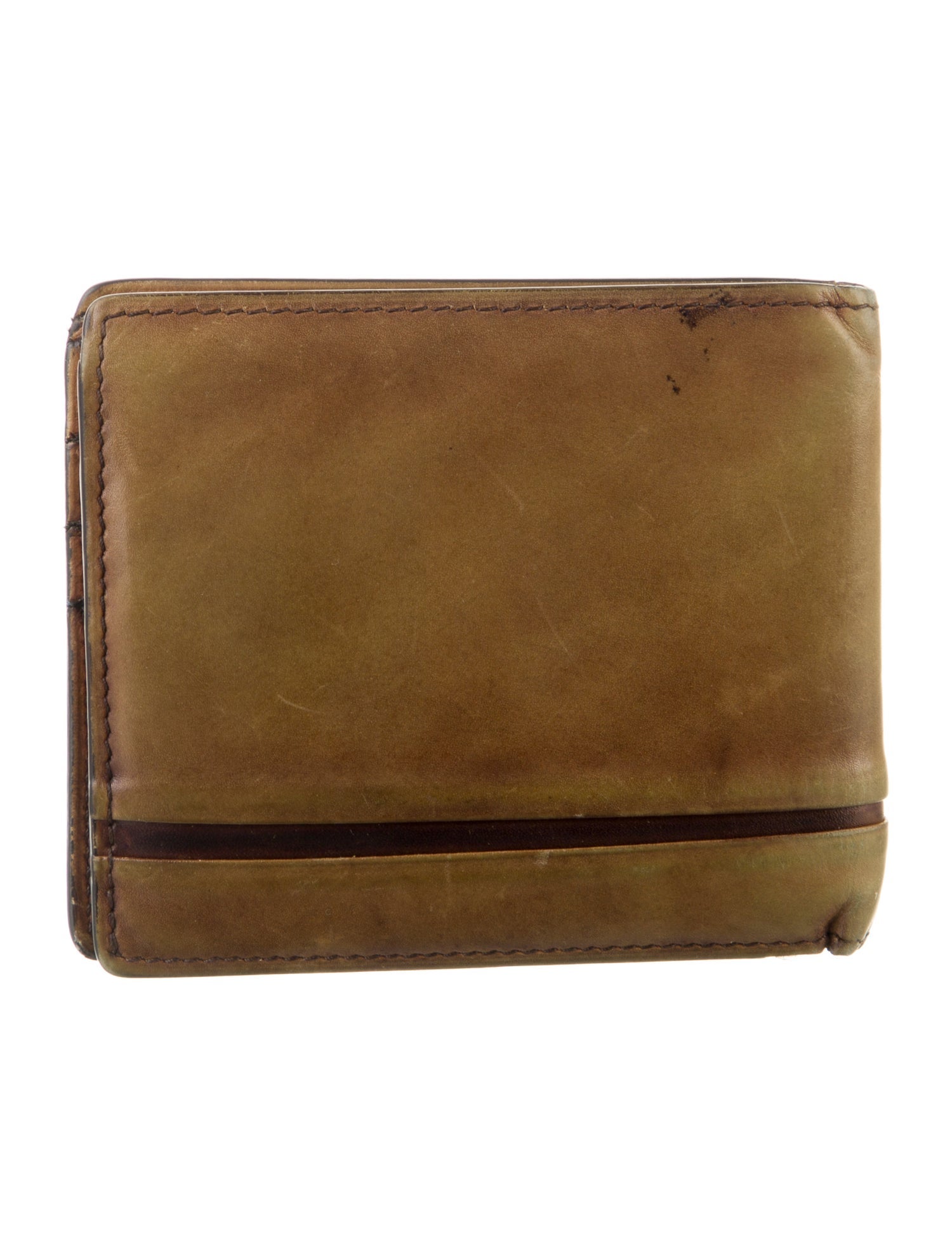 Berluti Leather Bifold Wallet