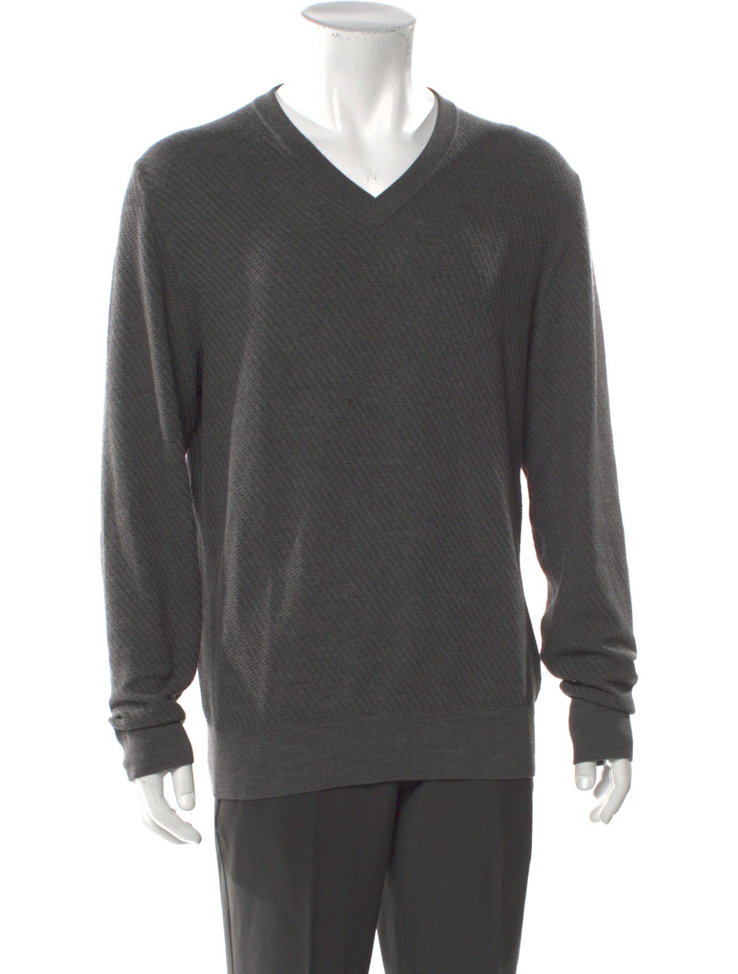Berluti Wool V-Neck Pullover