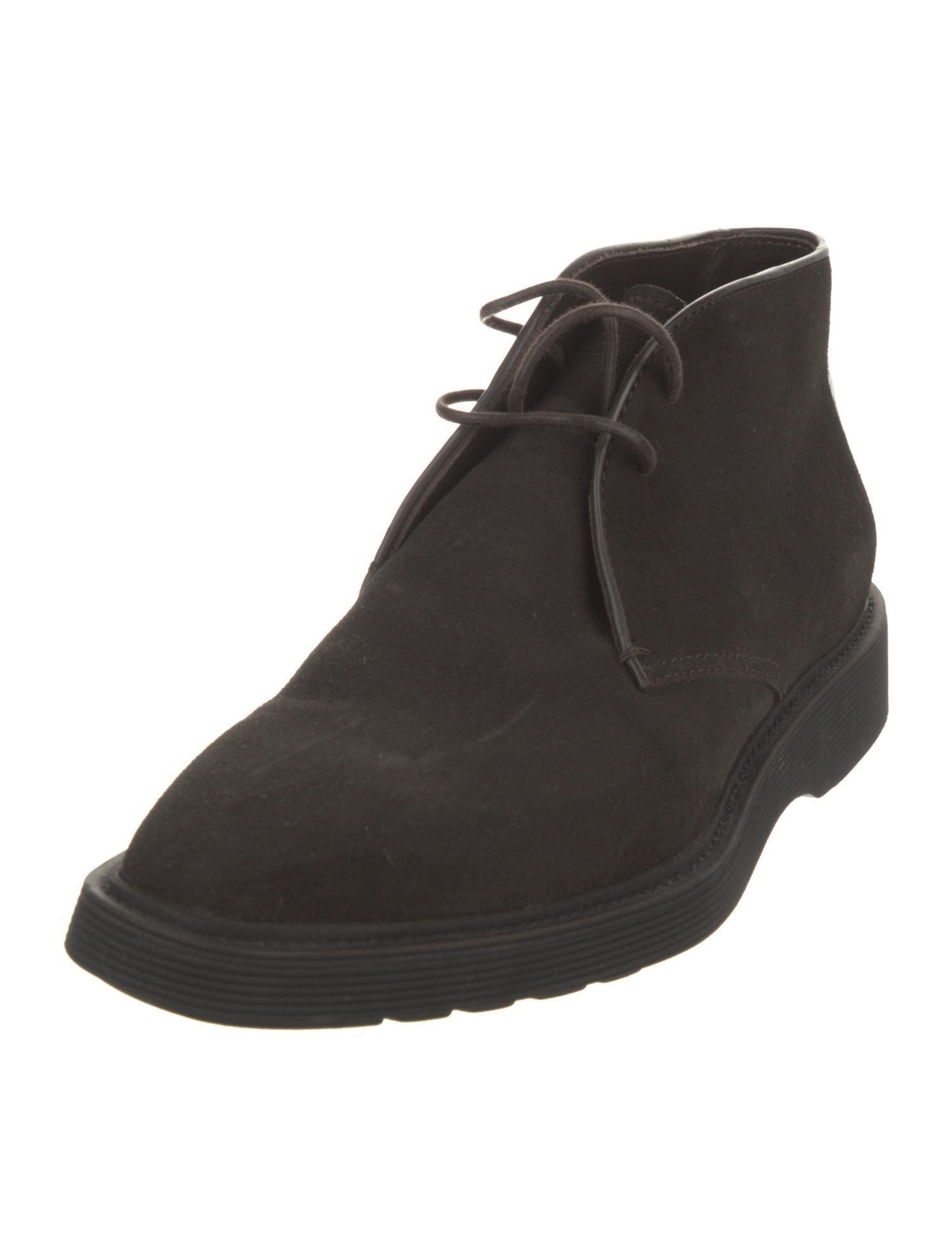 Berluti Suede Lace-Up Boots