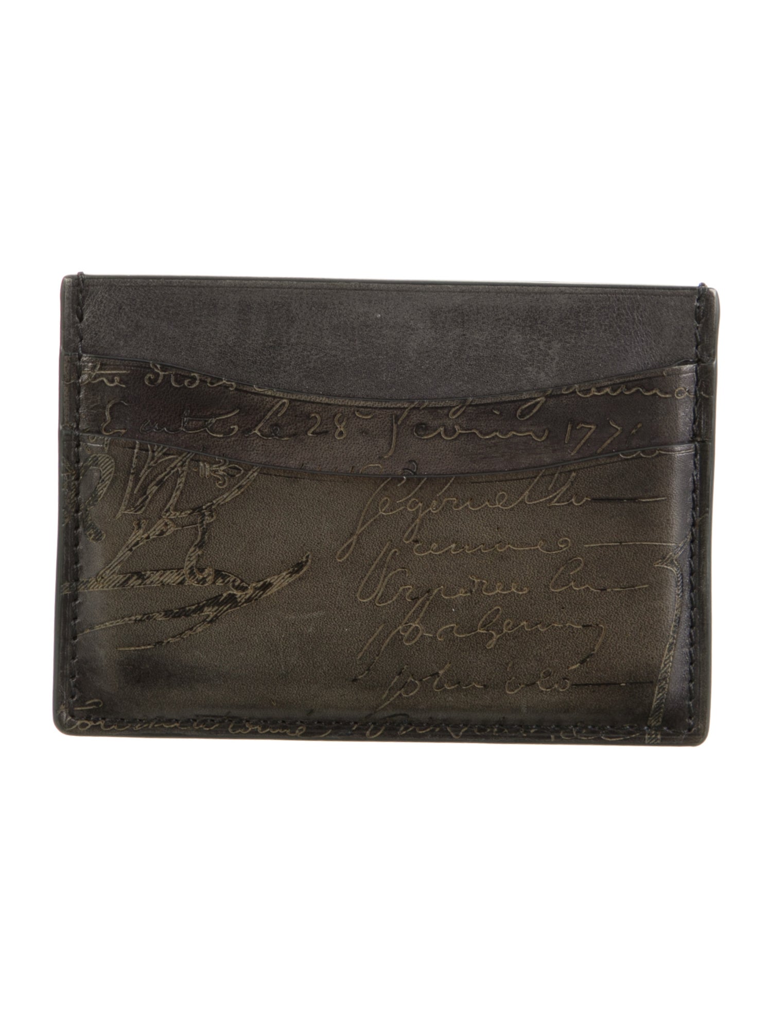 Berluti Leather Card Holder