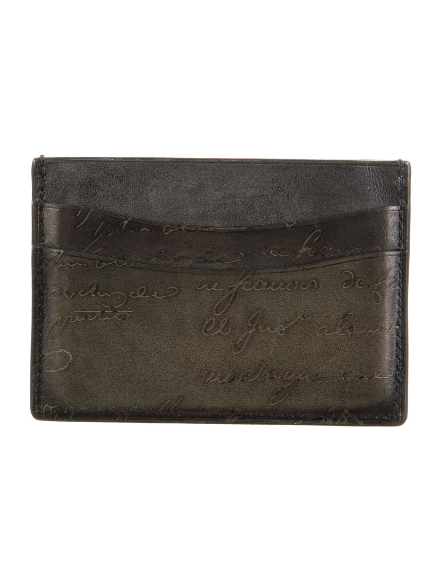Berluti Leather Card Holder