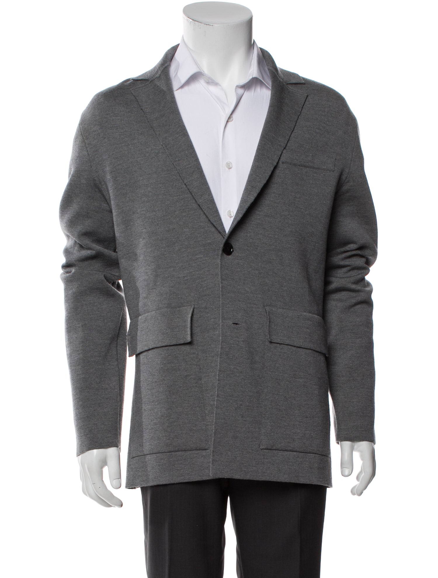 Berluti Wool Collar Cardigan