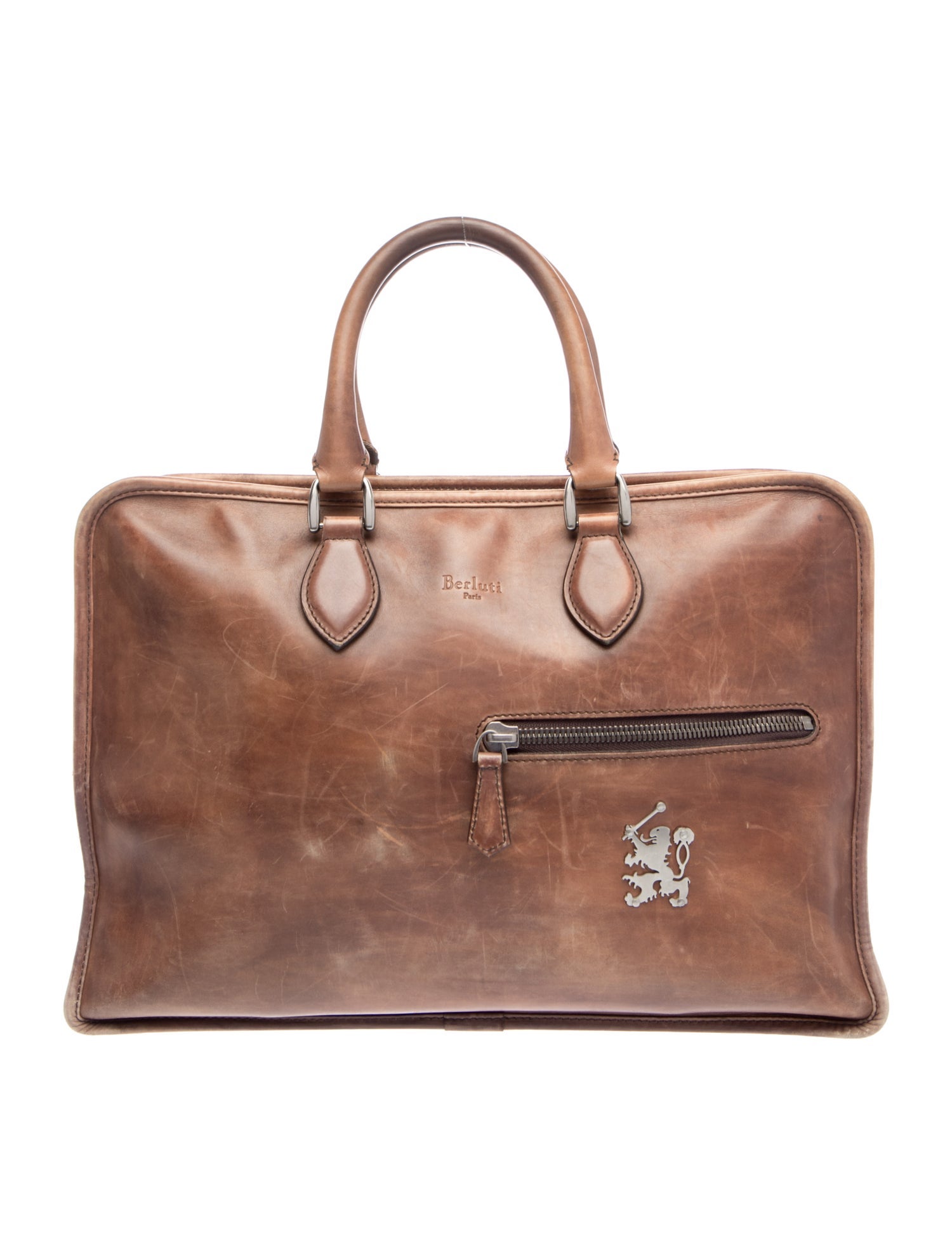 Berluti Leather Briefcase