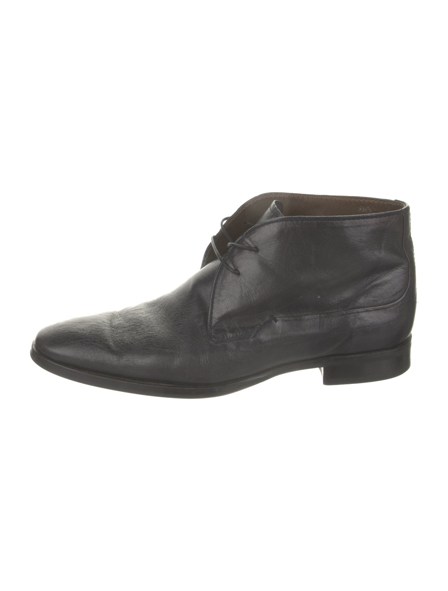 Berluti Leather Lace-Up Boots