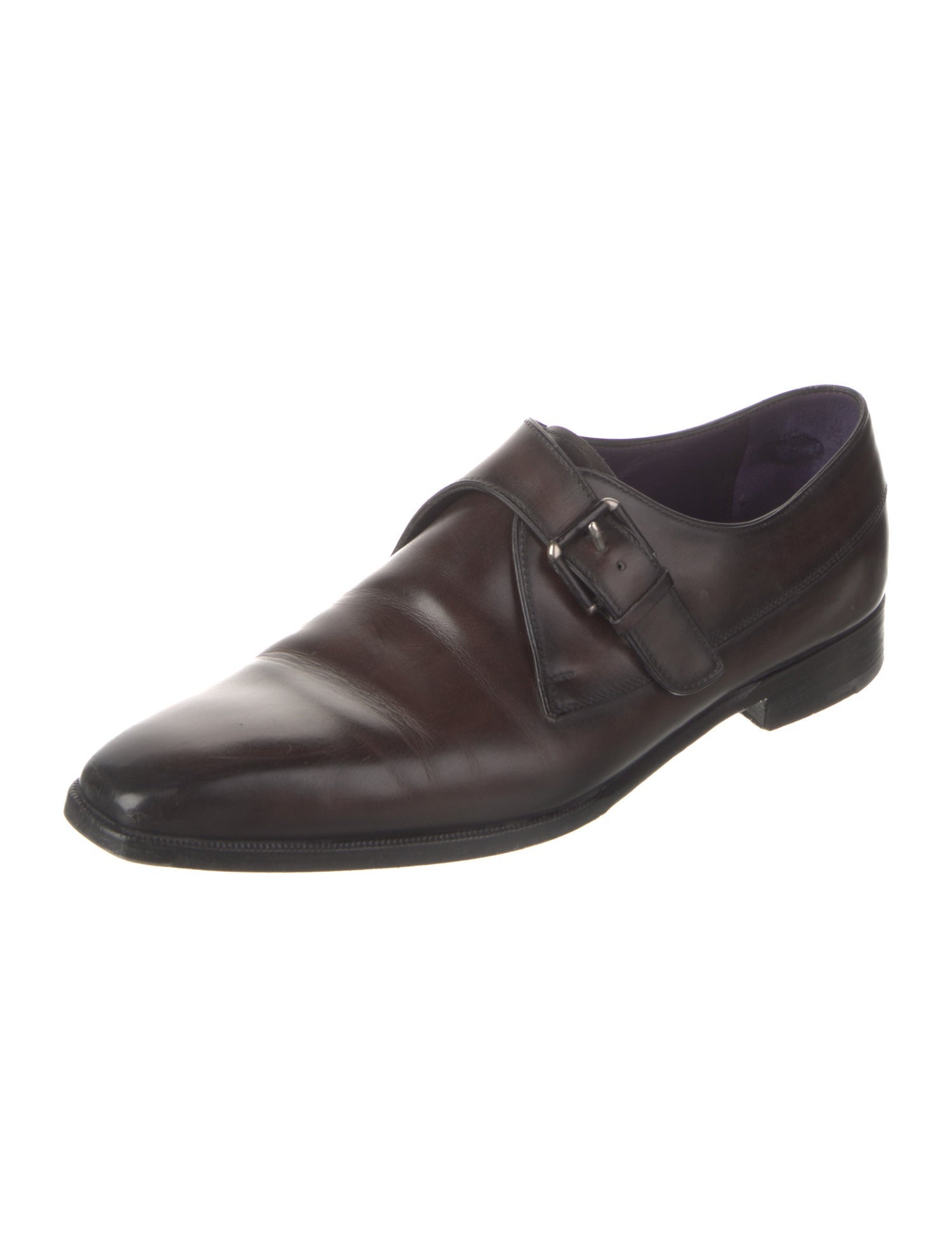 Berluti Leather Monk Straps
