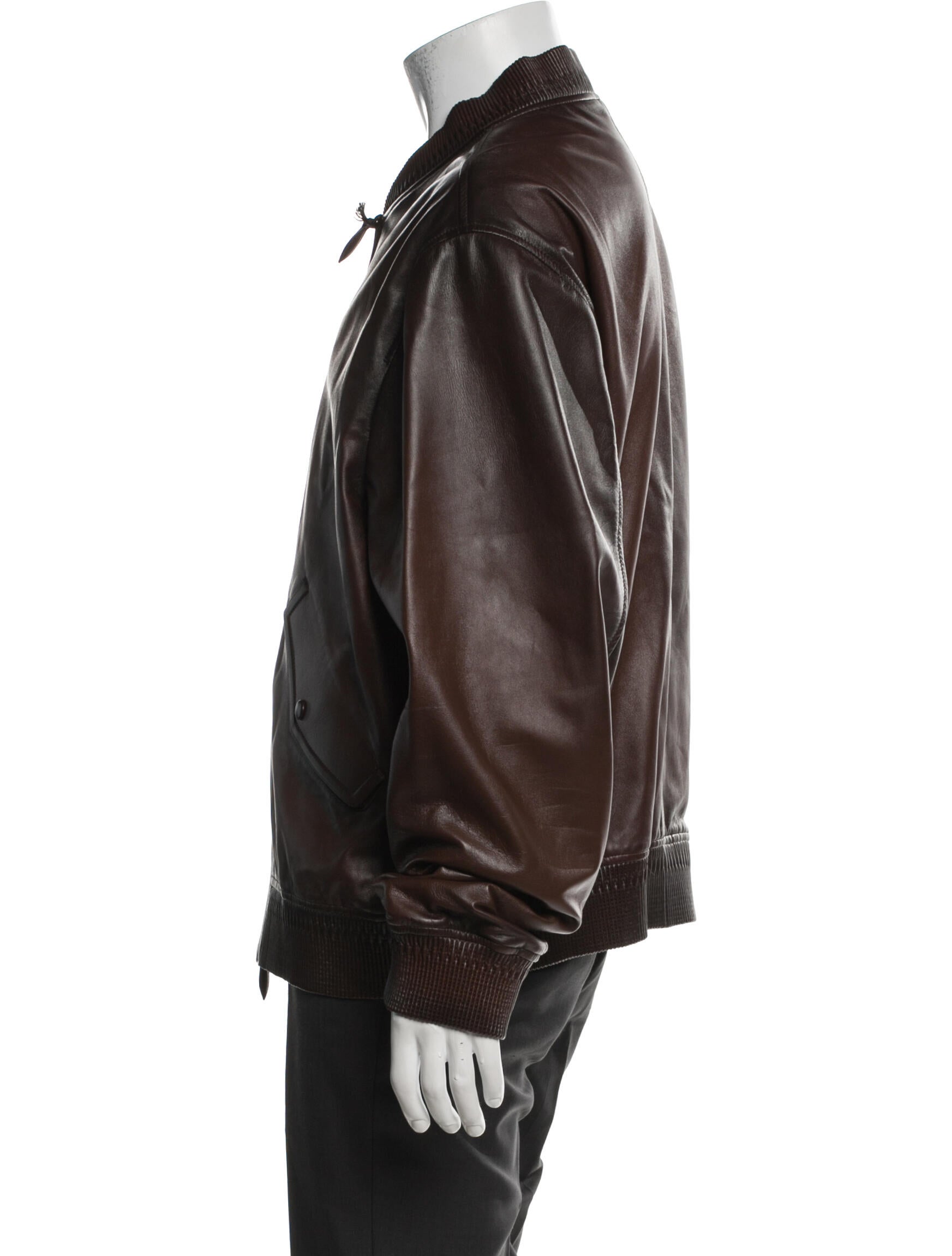 Berluti Lambskin Bomber Jacket w/ Tags