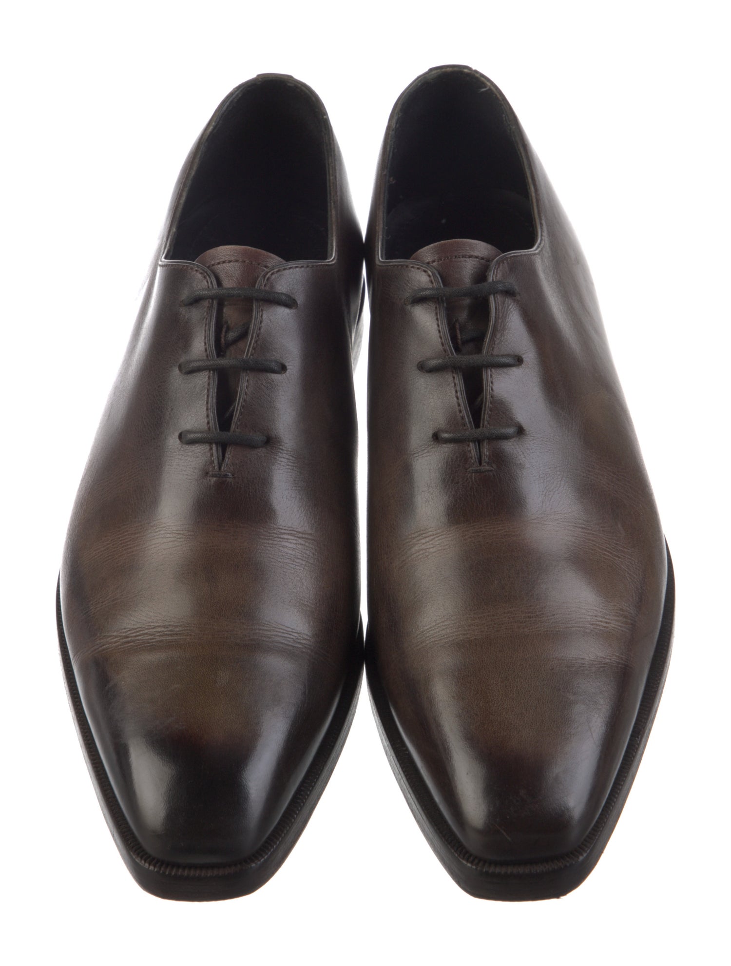 Berluti Leather Oxfords