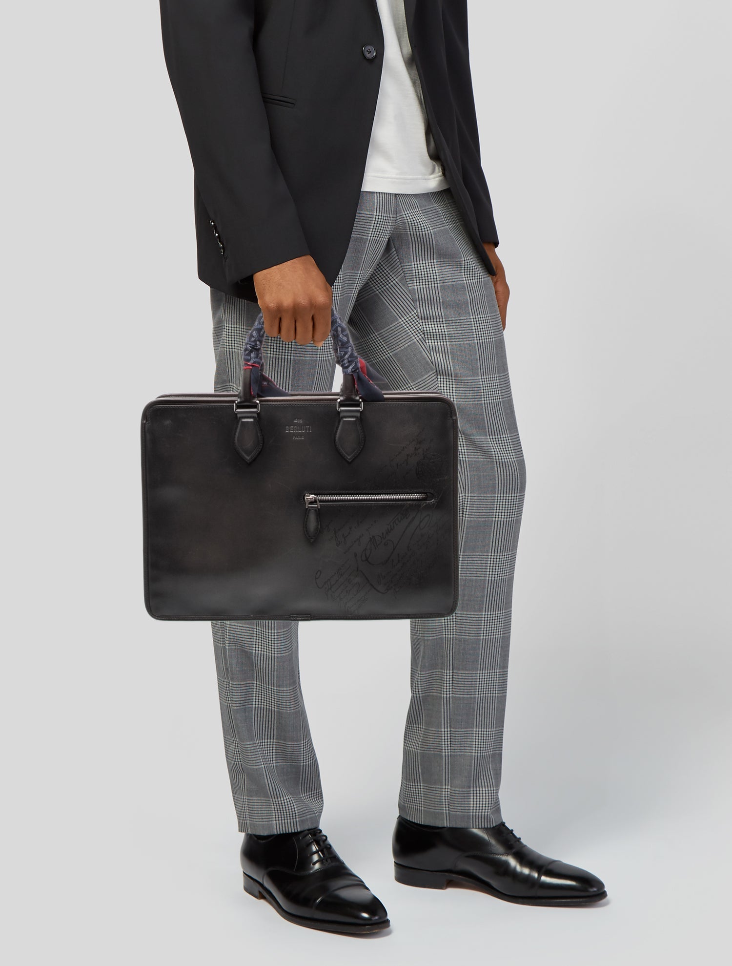 Berluti Leather Briefcase