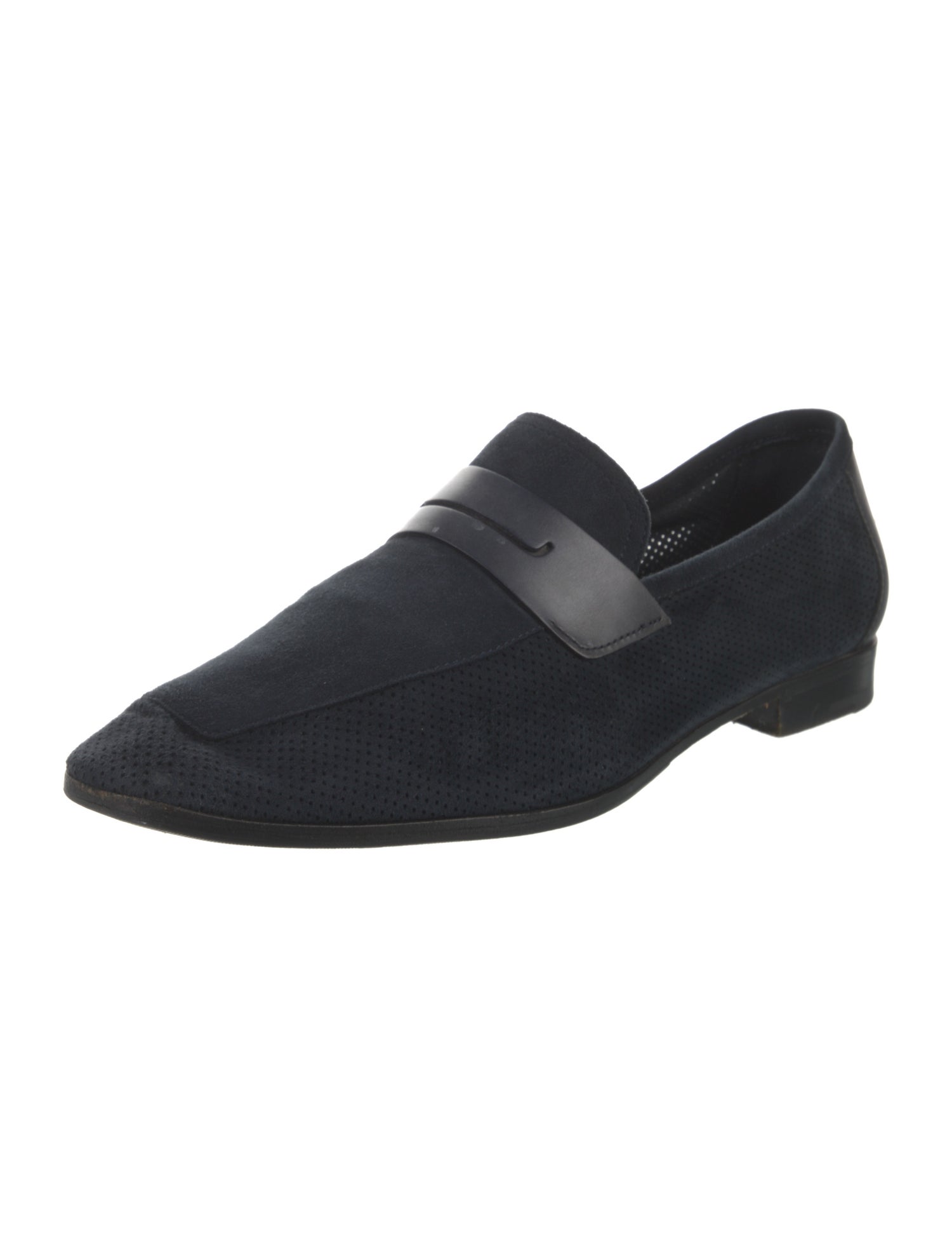 Berluti Suede Dress Loafers