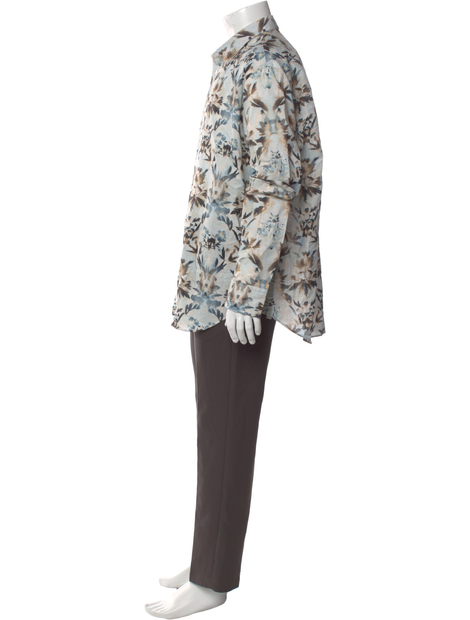 Berluti Linen Printed Shirt