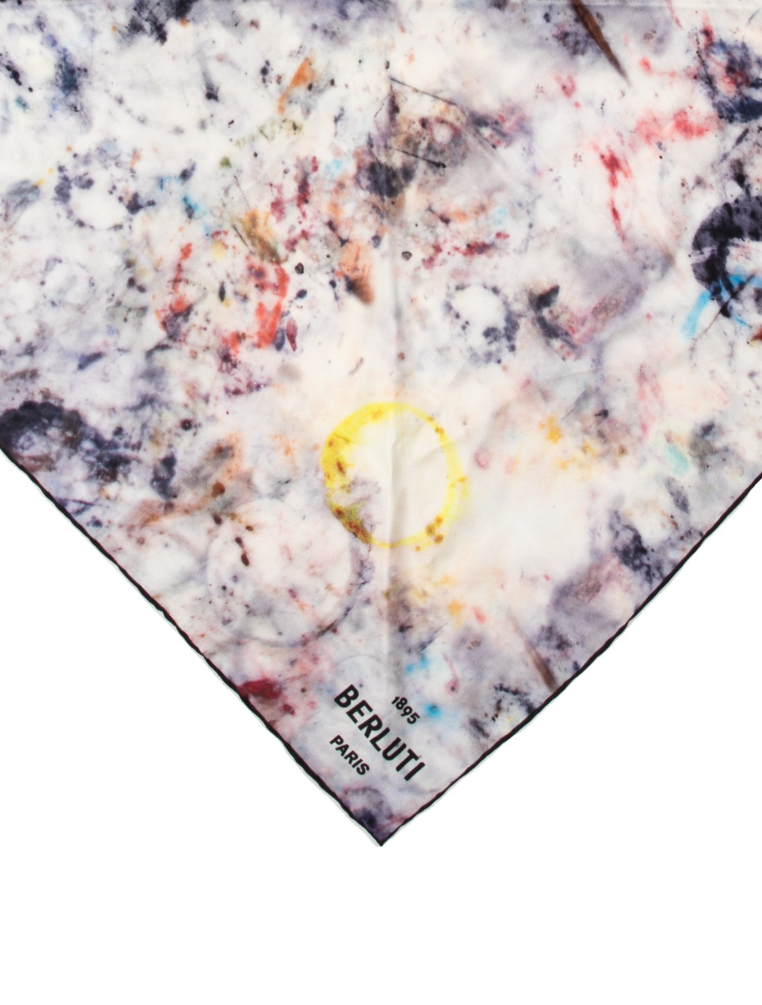 Berluti Tie-Dye Print Scarf