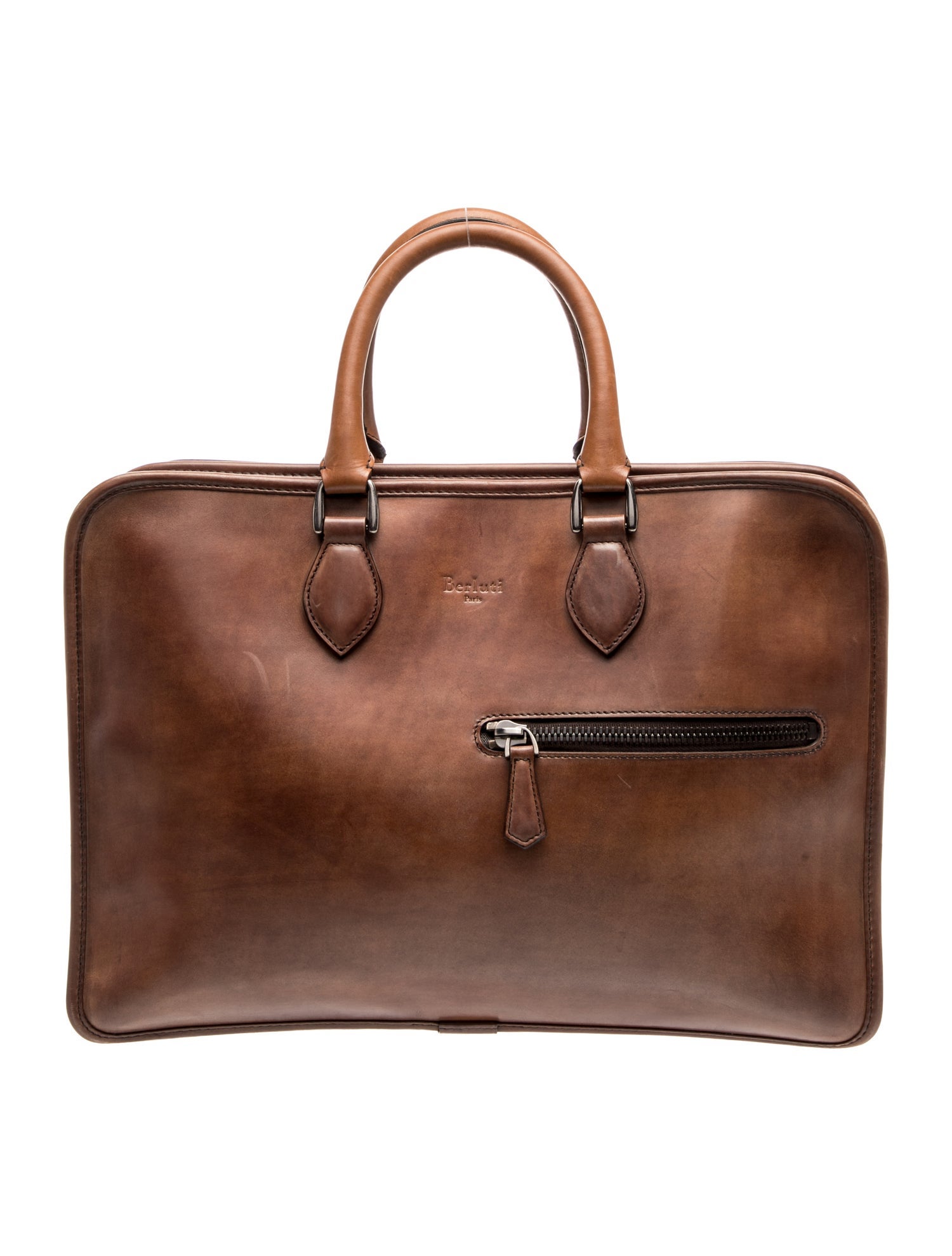 Berluti Leather Briefcase