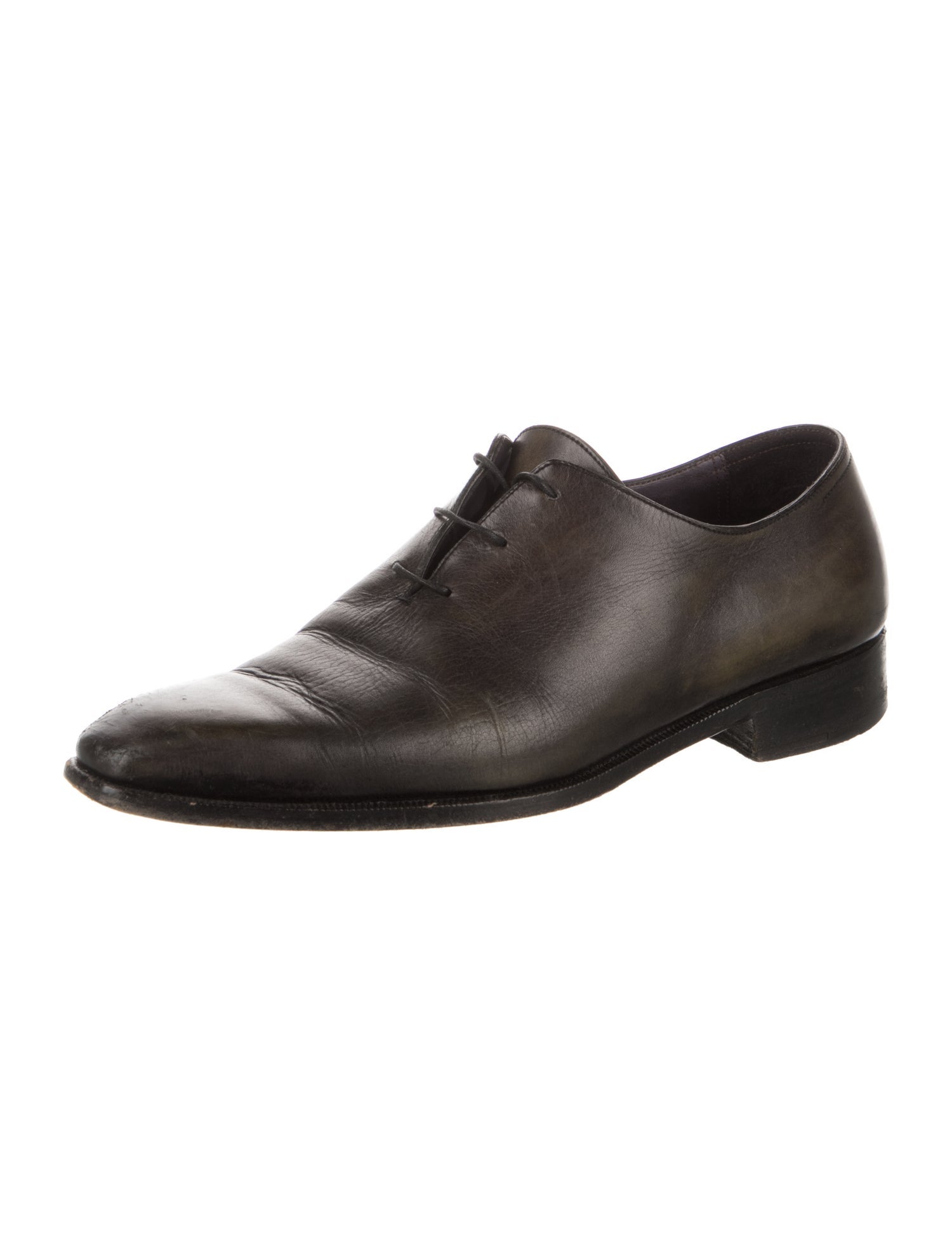 Berluti Leather Oxfords