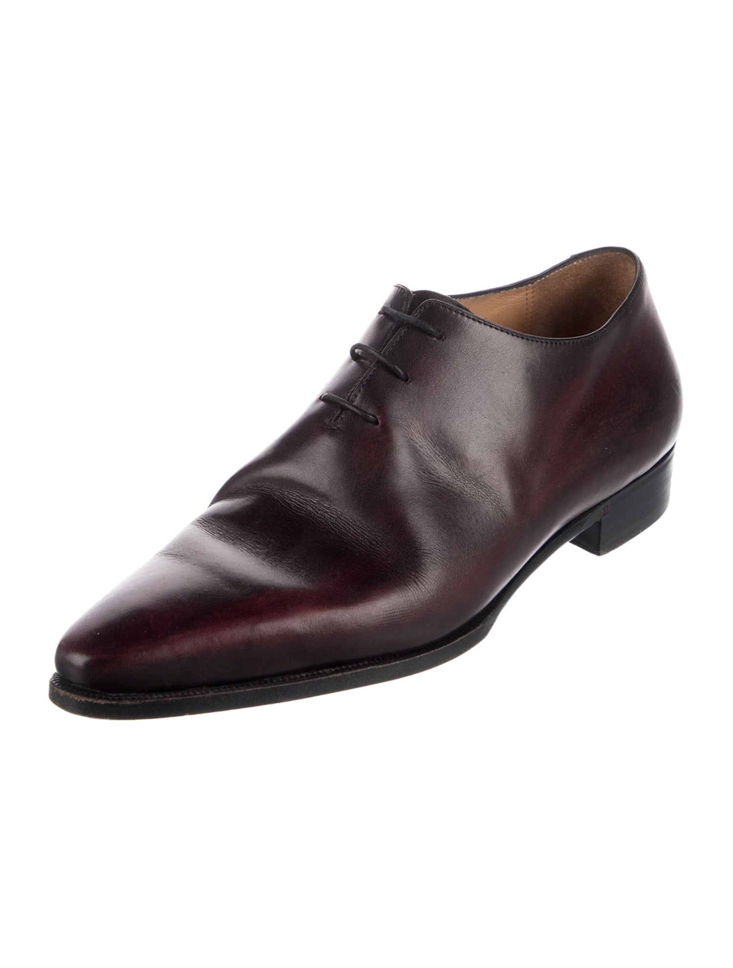 Berluti Leather Oxfords