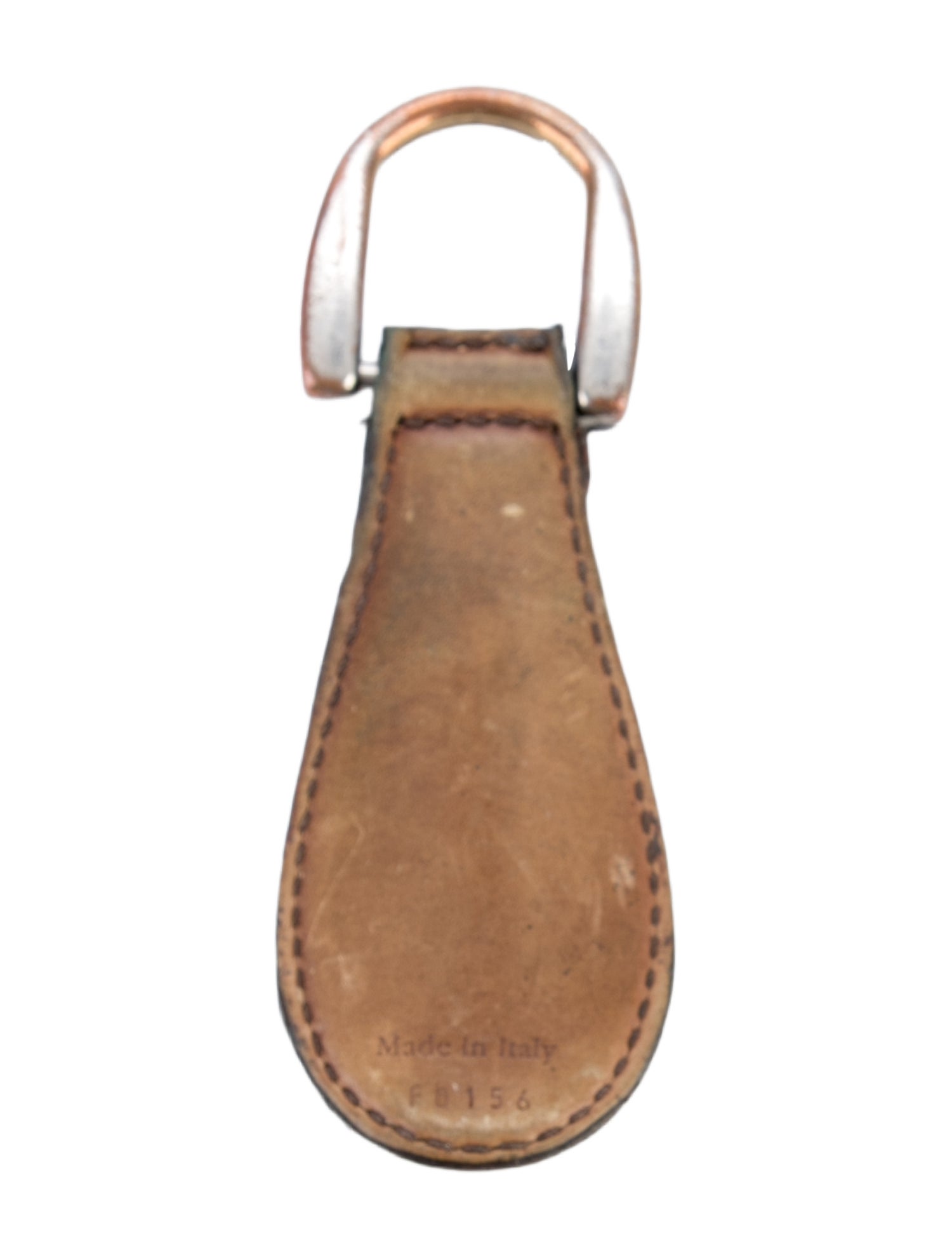 Berluti Leather Keychain