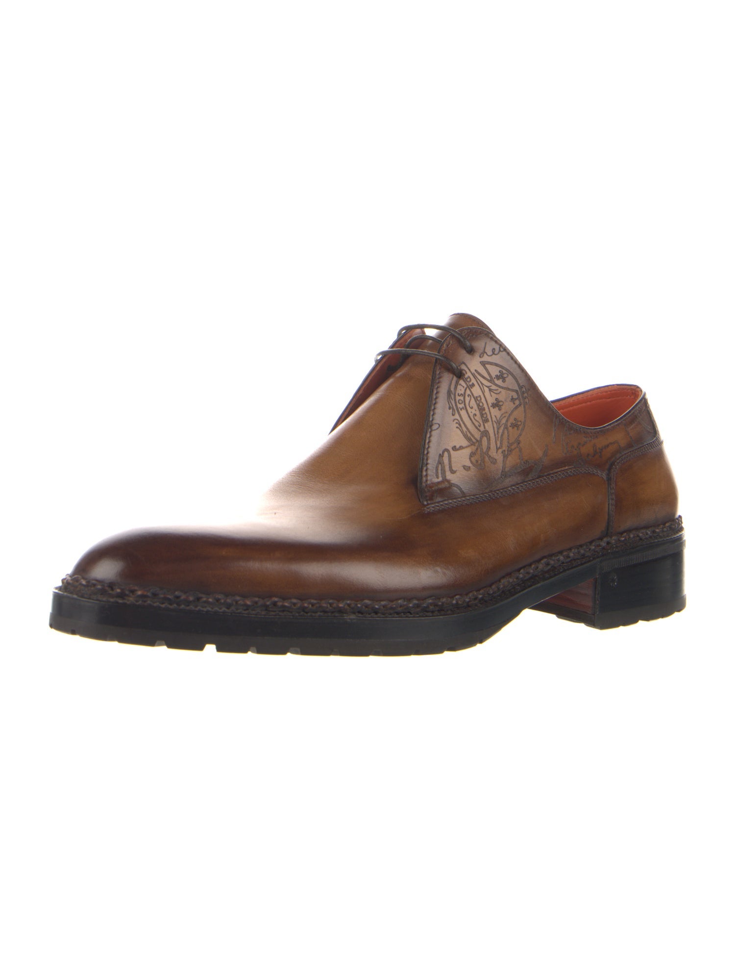 Berluti Leather Oxfords