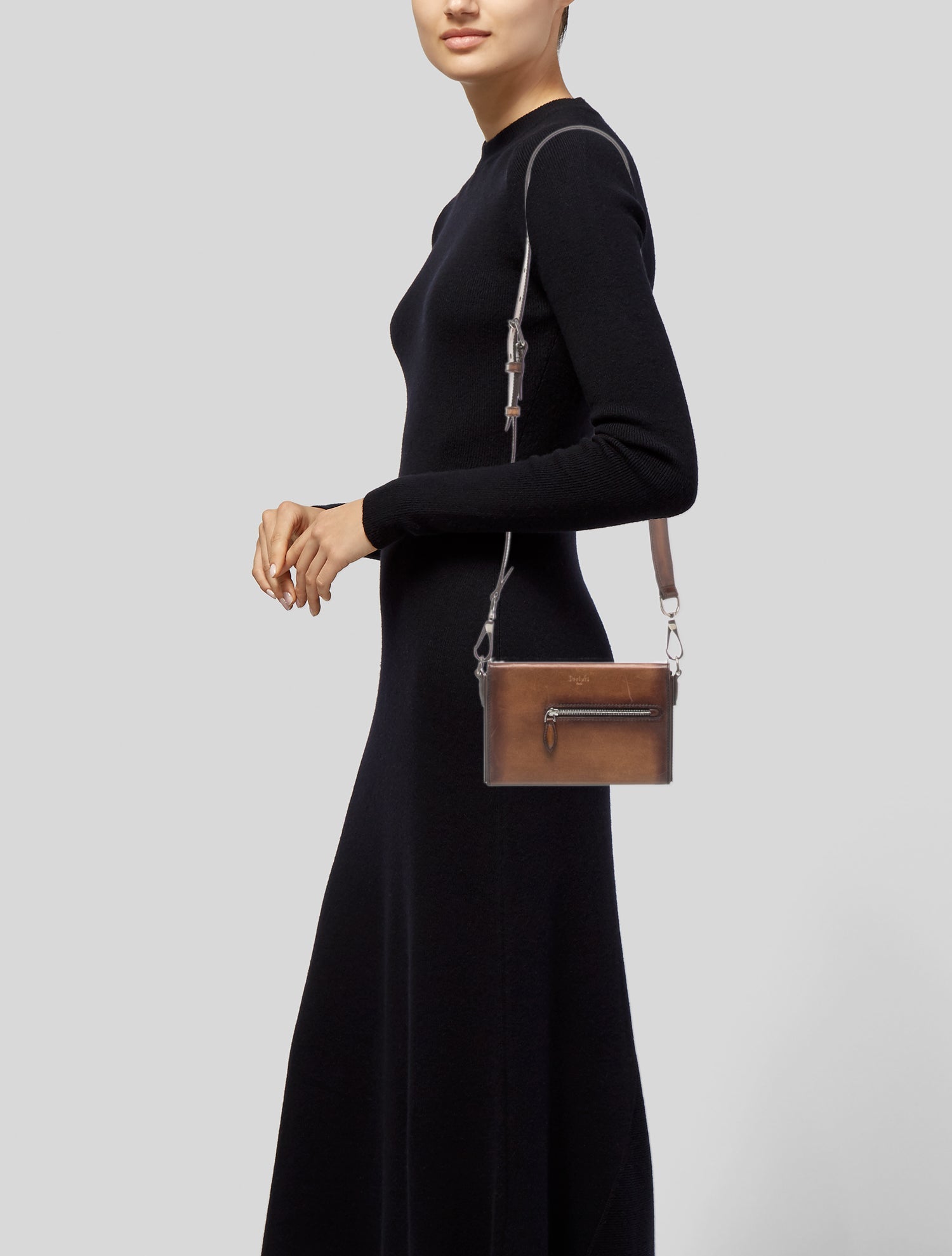 Berluti Leather Crossbody Bag