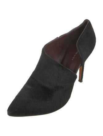 Bruno Magli Ponyhair Cutout Accent Boots