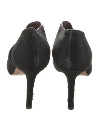 Bruno Magli Ponyhair Cutout Accent Boots