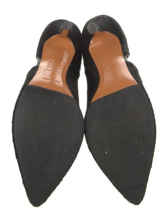 Bruno Magli Ponyhair Cutout Accent Boots