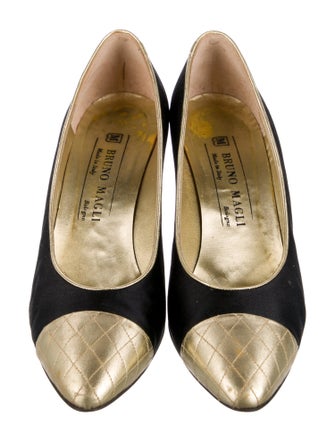 Bruno Magli Velvet Pumps