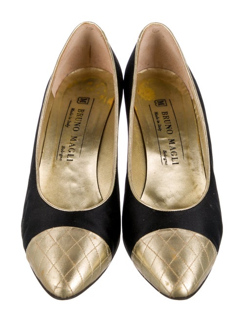 Bruno Magli Velvet Pumps
