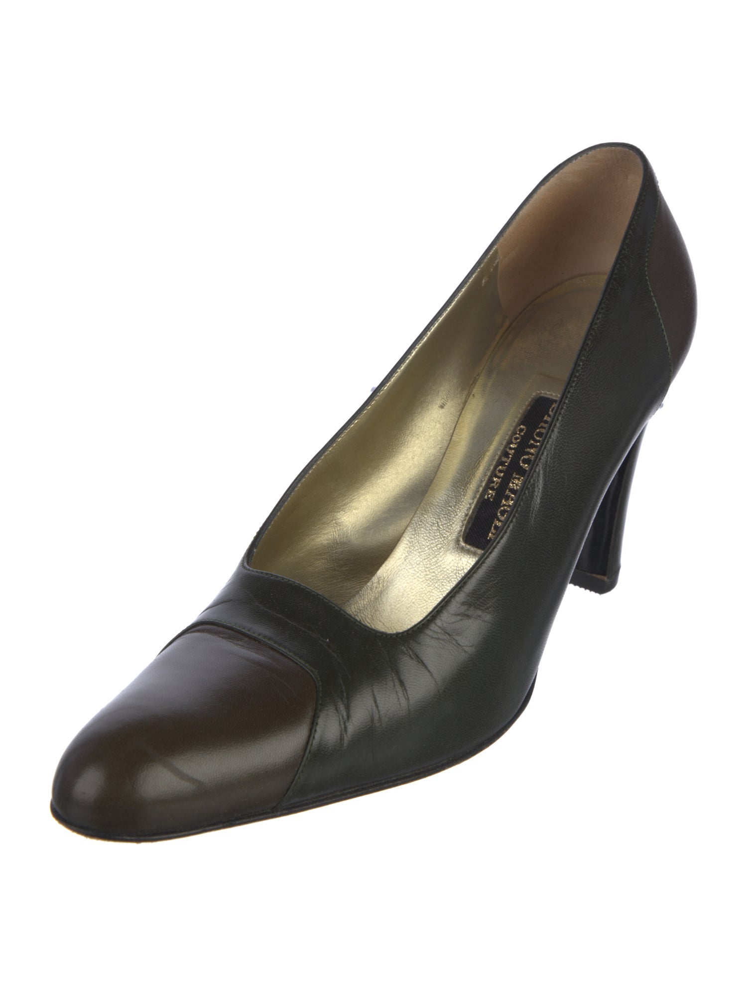 Bruno Magli Leather Pumps