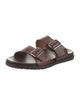 Bruno Magli Leather Slides