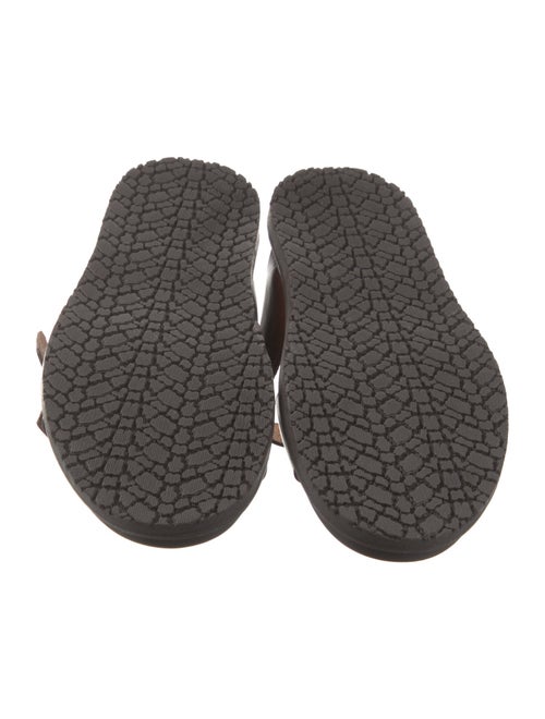 Bruno Magli Leather Slides
