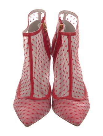 Bruno Magli Suede Mesh Accents Pumps