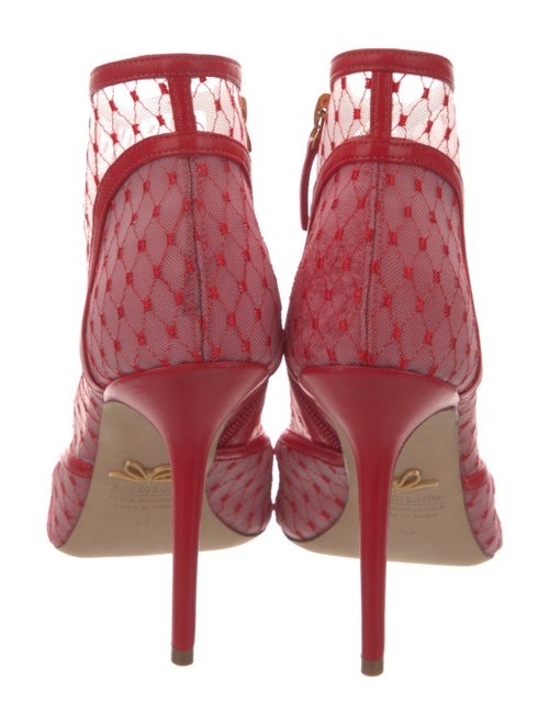 Bruno Magli Suede Mesh Accents Pumps