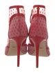 Bruno Magli Suede Mesh Accents Pumps
