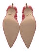 Bruno Magli Suede Mesh Accents Pumps