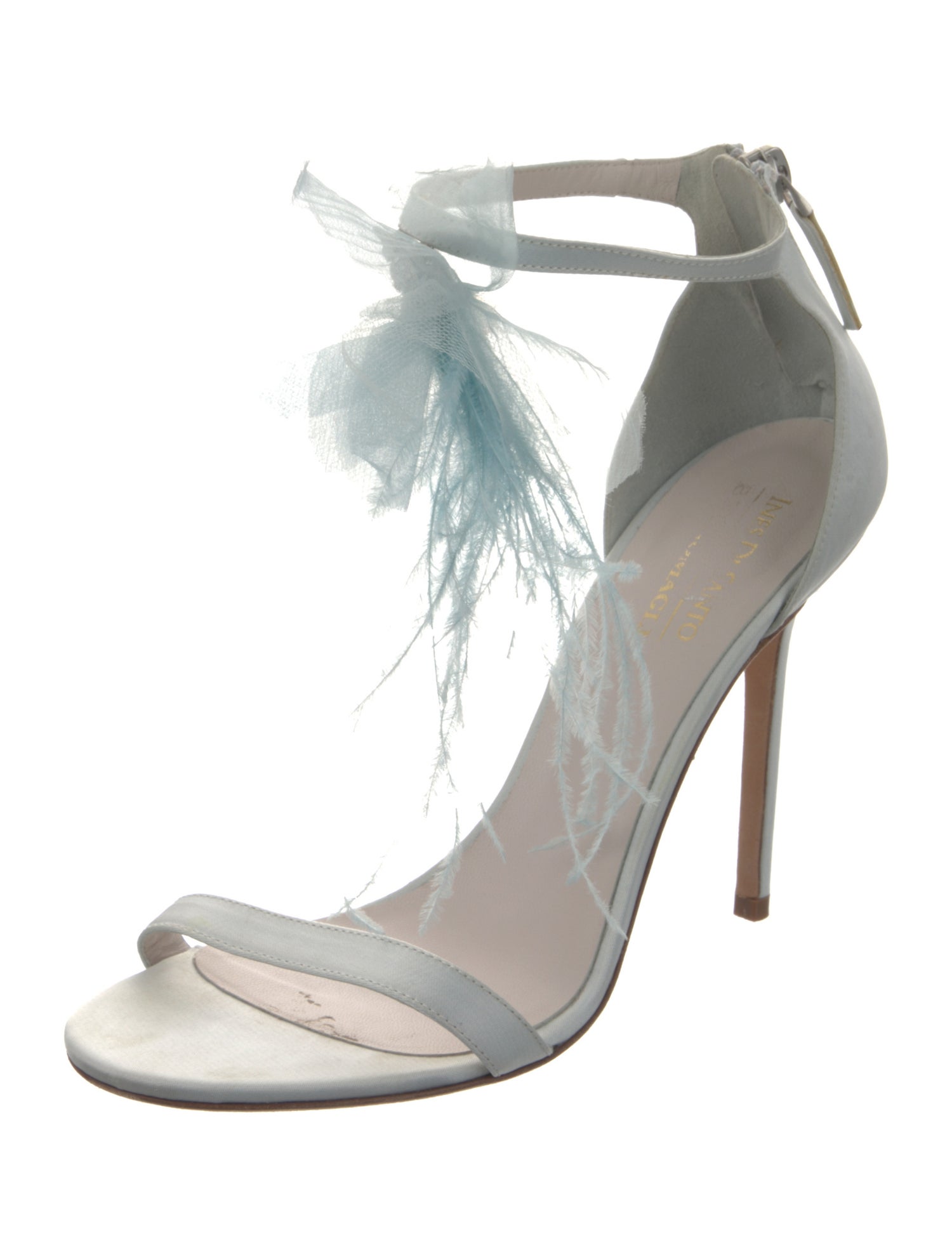 Bruno Magli Satin Mesh Accents Sandals